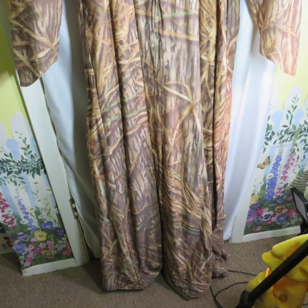 Brown Camo unisex TREE COSTUME (lined) Great for WHEELCHAIR Halloween costume